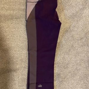 Alo purple cropped pant
